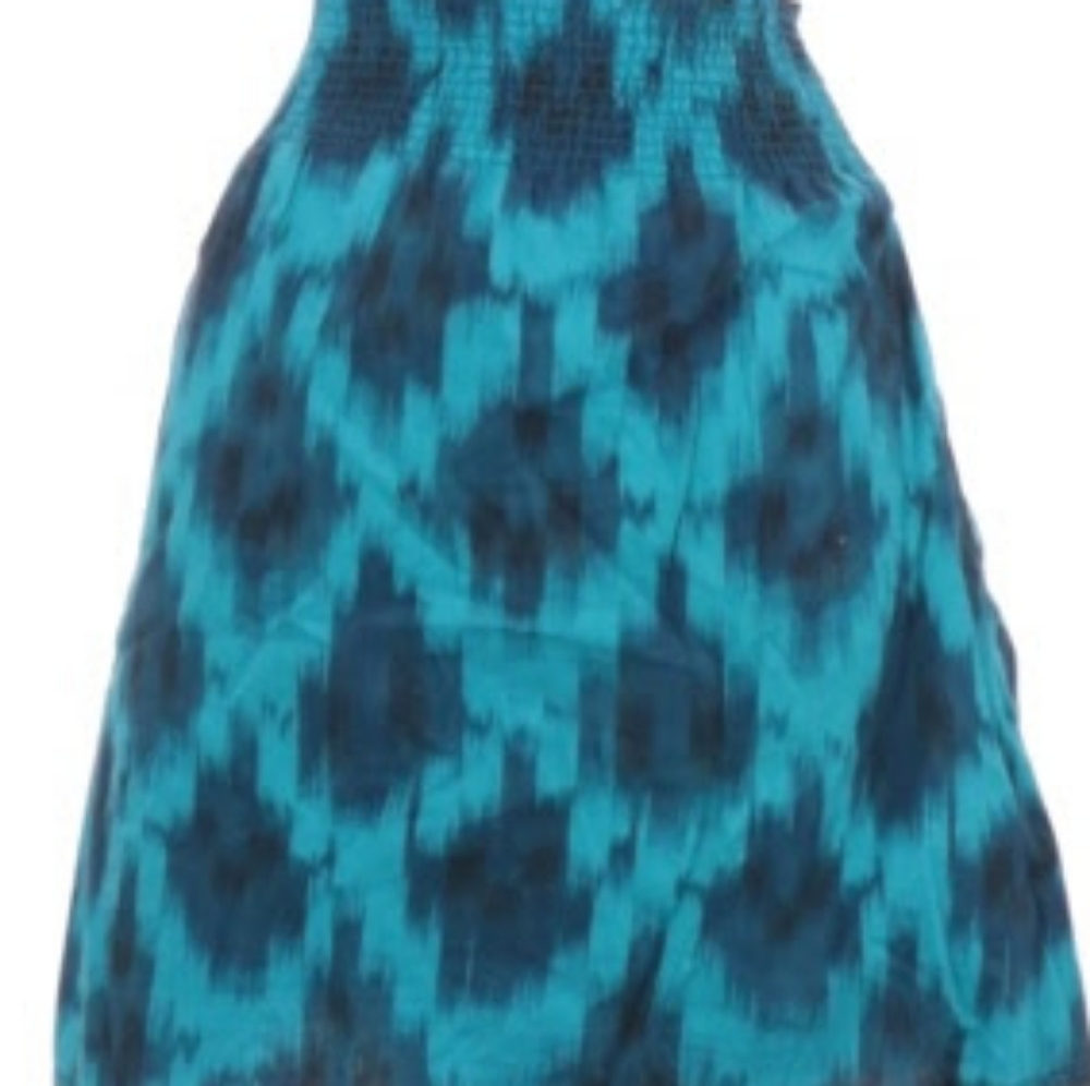 Canyon River Blues Green and blue skirt